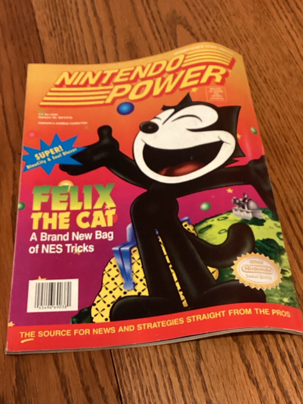 Nintendo Power Magazine, Vol.40 Sept.1992 Felix the Cat w/ Poster (25)